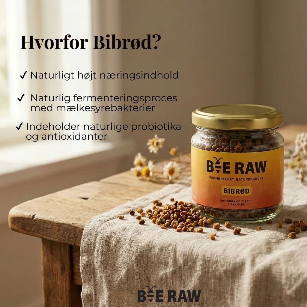 Bee Raw | Fermenteret Bibrød (100g)
