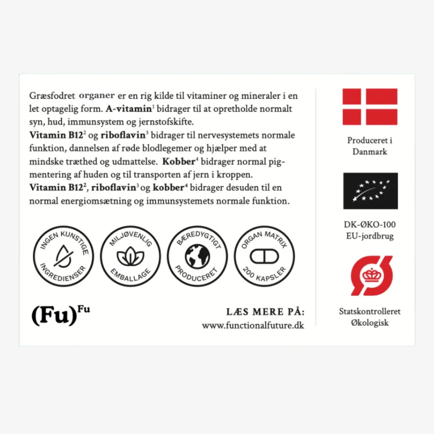 Functional Future | Økologisk Organ Matrix Kosttilskud