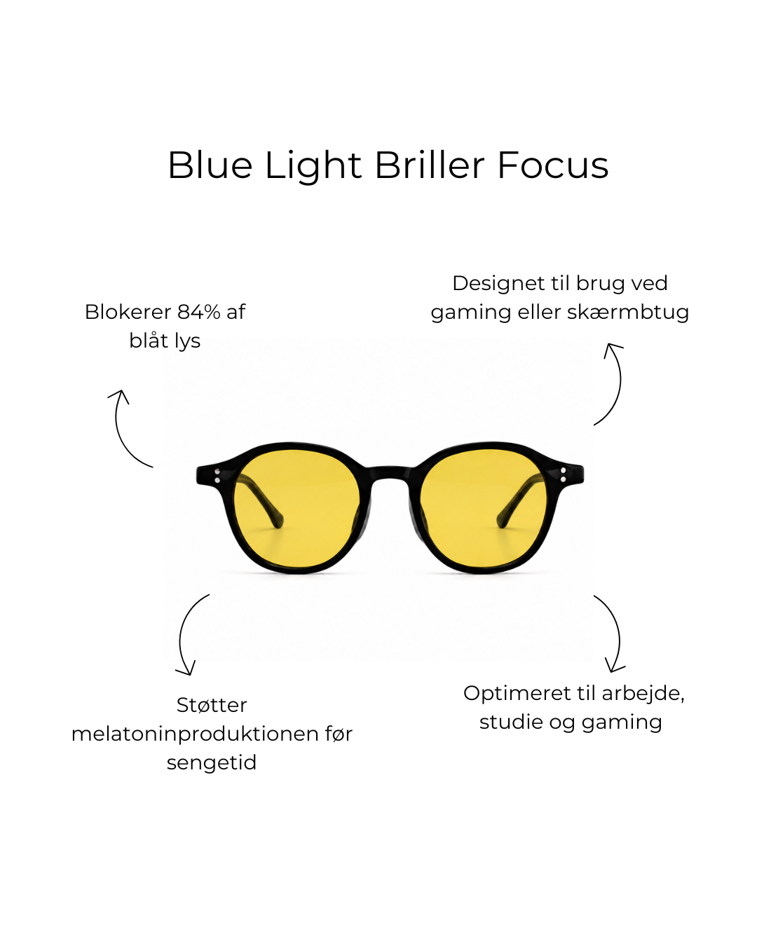 INNERZEN Blue Light Briller | Focus