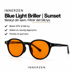 INNERZEN Blue Light Briller | Sunset