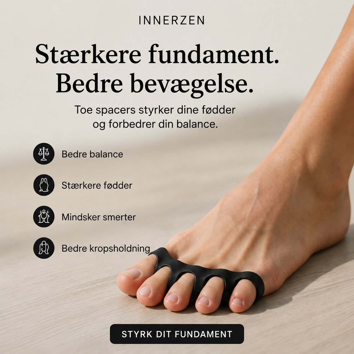 INNERZEN Toe Spacer | 2 stk